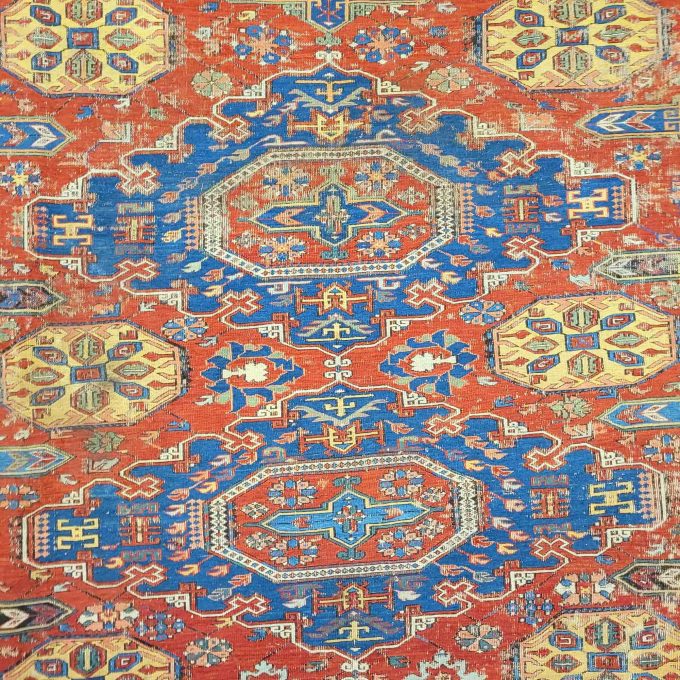 Los 914: Sumakh, um 1910, 266 x 186 cm, Zustand D – Bild 3