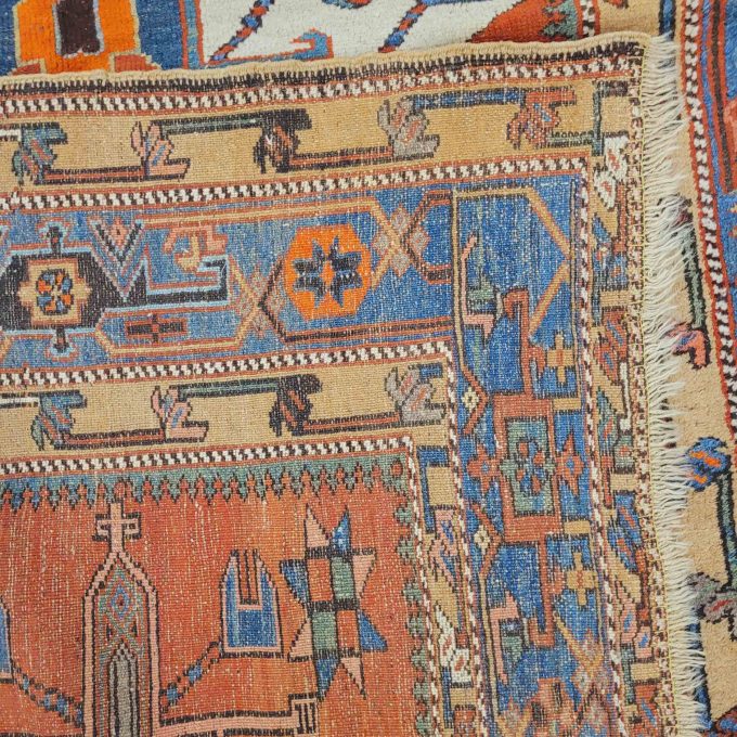 Los 922: Karadscha mit Adlerdekor, um 1910, 235 x 152 cm, Zustand B – Bild 2
