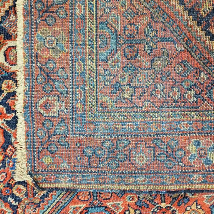 Los 929: Zwei Mahal, um 1920, 200 x 130 bzw. 198 x 132 cm, Zustand C – Bild 3