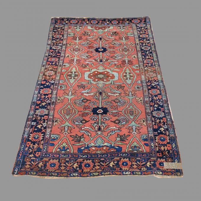 Los 939: Bidjar, um 1900, 212 x 135 cm, Zustand C