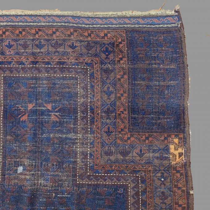 Los 944: Belutsch, um 1910, 162 x 113 cm, Zustand D – Bild 3