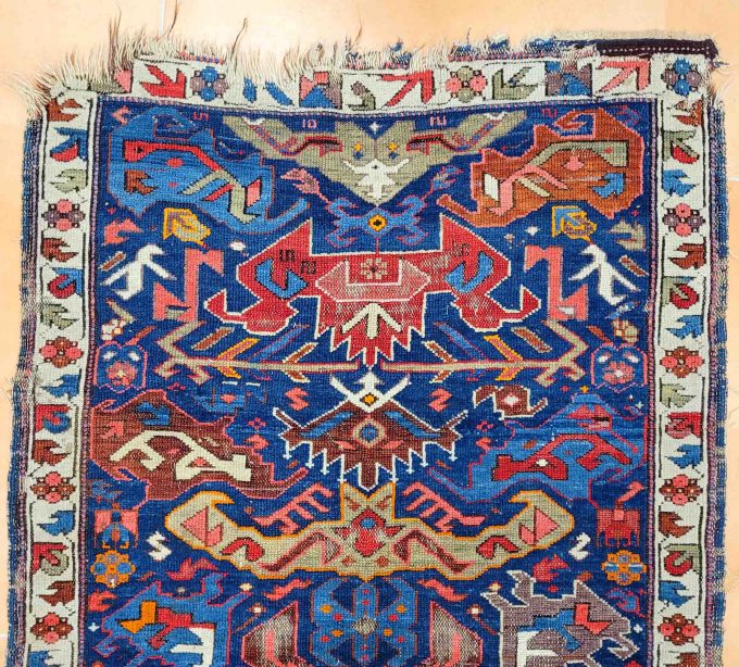 Los 948: Seijur, um 1910, 145 x 87 cm, Zustand D – Bild 3