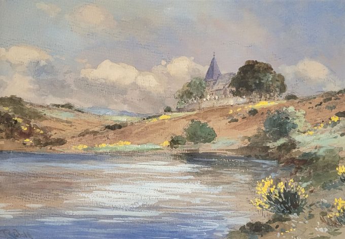 Los 99: RÜDELL, Carl: Kirche am Totenmaar – Bild 2