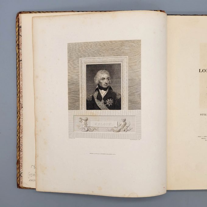 Los 10: CHURCHILL, T.O.: The life of Lord Viscount Nelson Duke of Bronté & c. – Bild 2