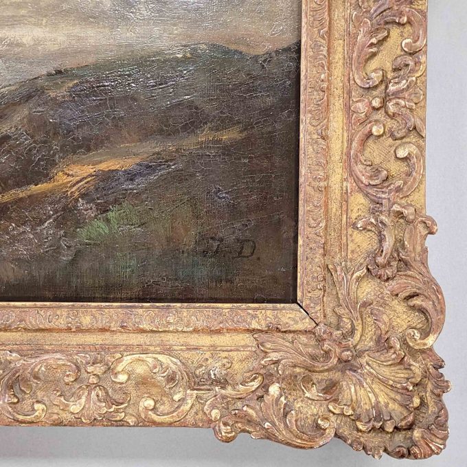 Los 140: DUPRÉ, JULES: Flusslandschaft im Abendschein – Bild 3