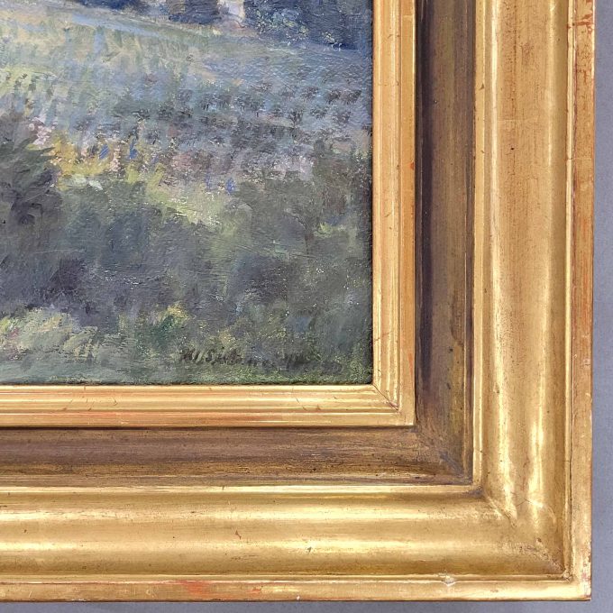 Los 143: SIEBENEICHLER, Klemens: Ahrlandschaft mit Guckley – Bild 3