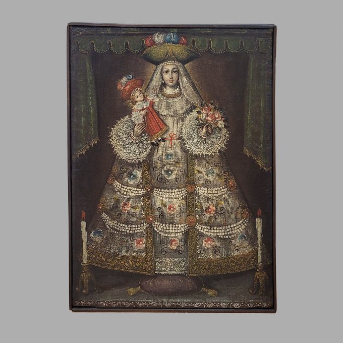 Los 147: CUZCO-MEISTER: Madonnengnadenbild