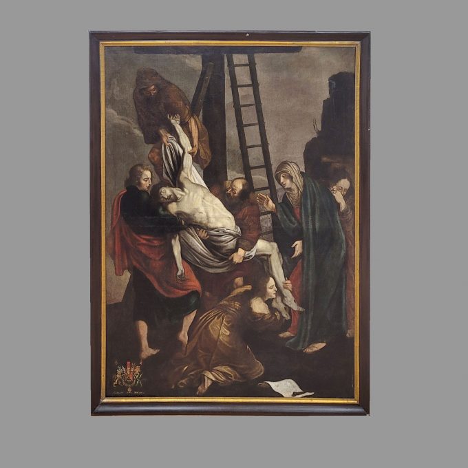 Los 153: FRANZÖSISCHER MEISTER: Kreuzabnahme Christi