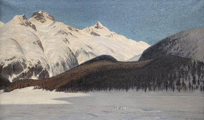 Los 158: AM ENDE, Hans: Winterlandschaft in den Bergen – Bild 2