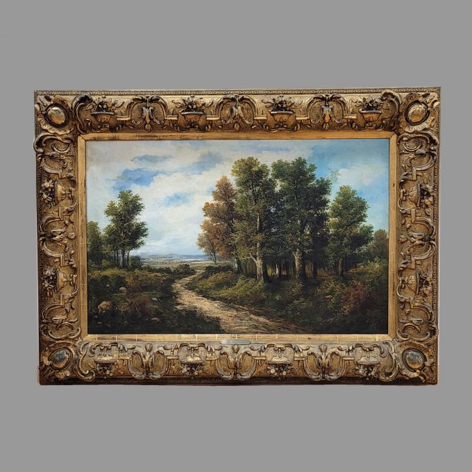 Los 160: HELBIG, A,: Sommerlandschaft