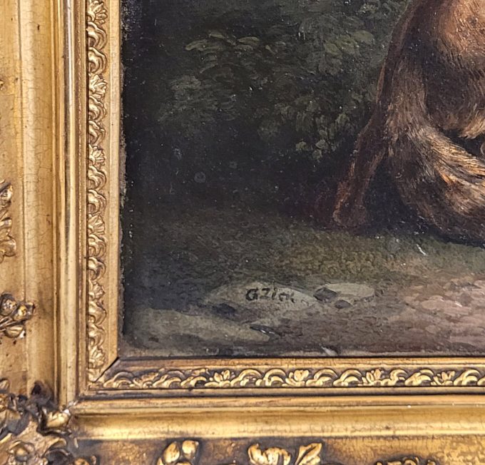 Los 166: ZICK, Gustav: Fuchs und Füchsin / Fuchs mit Beute und Jungen – Bild 4