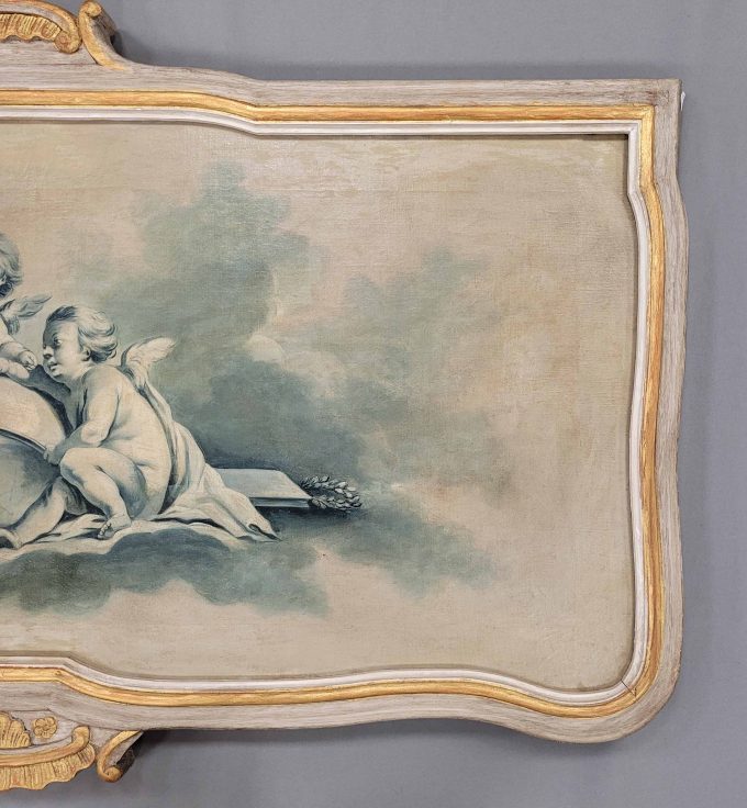 Los 173: FRANZÖSISCHER MEISTER: Supraporte mit allegorischer Darstellung der Astronomie – Bild 4
