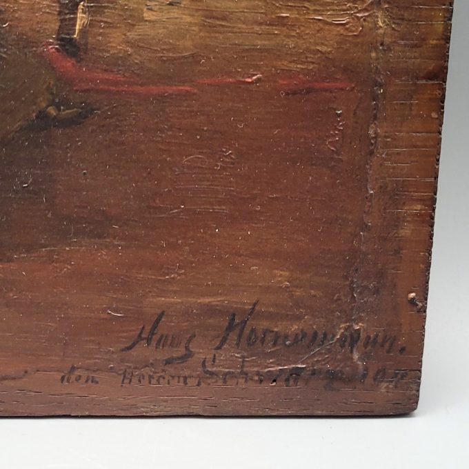 Los 176: HORNEMANN, Hans Adolf: Lesende Dame – Bild 2