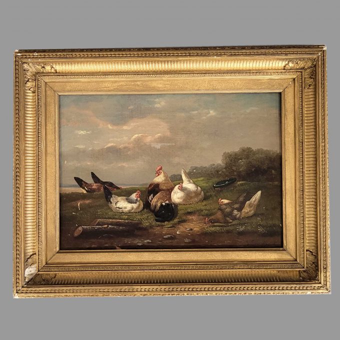Los 182: GERADTS, Lambert: Hühnerhof