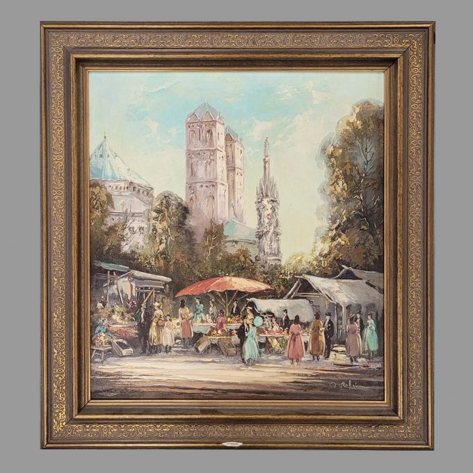 Los 201: HEIM, Paul Otto: Blumenmarkt bei St. Gereon zu Köln