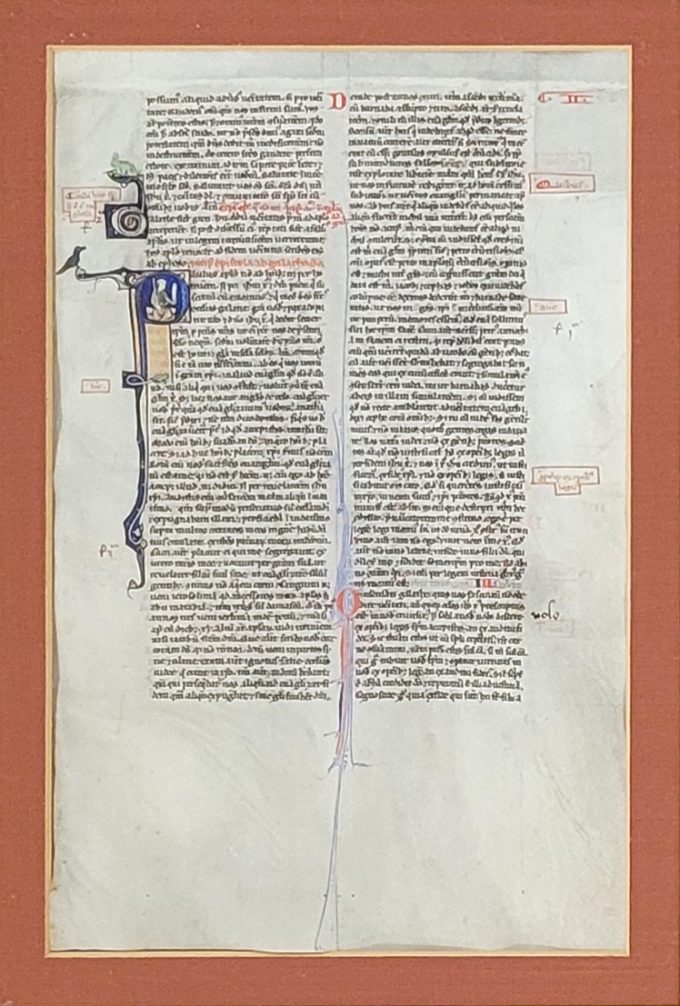 Los 25: Seite aus einer Biblia Latina – Bild 2