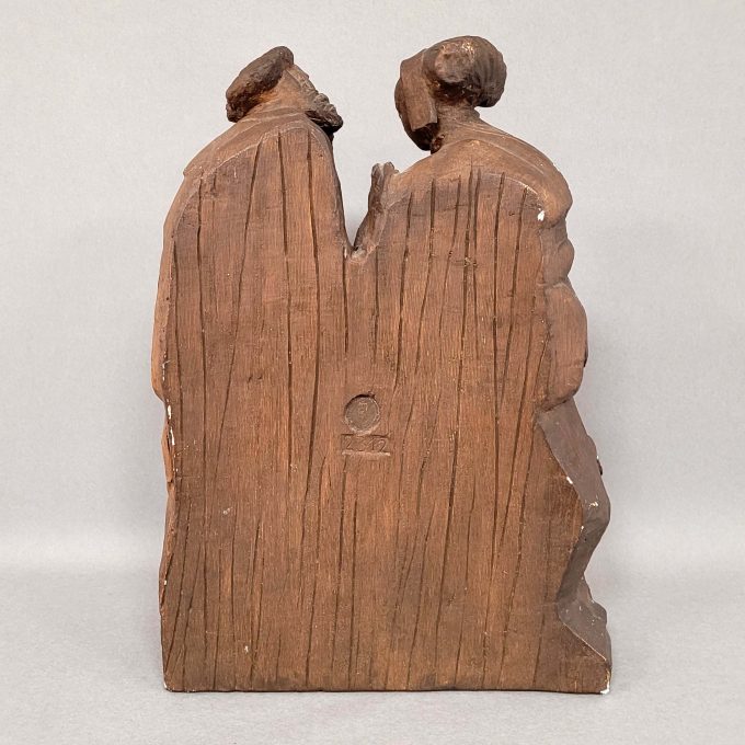 Los 274: Spätgotische Figurengruppe der Darbringung Christi im Tempel – Bild 2