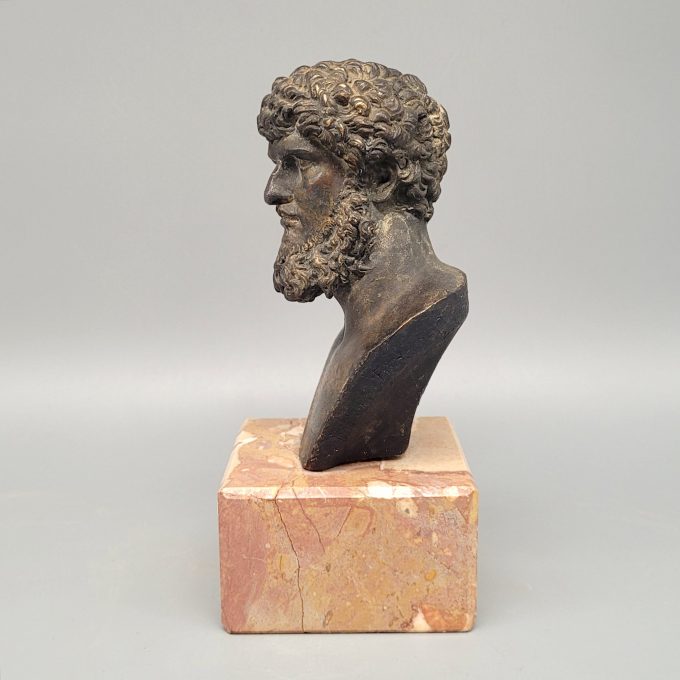 Los 319: Büste des Kaisers Lucius Verus – Bild 2