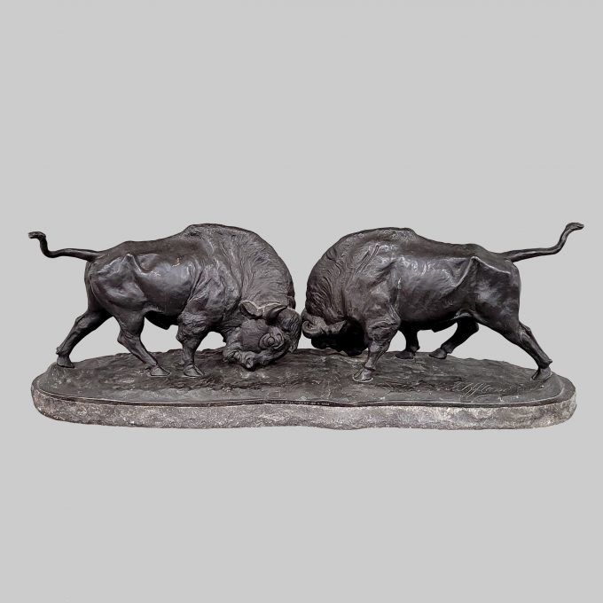 Los 322: IFFLAND, Franz: Kämpfende Bisons