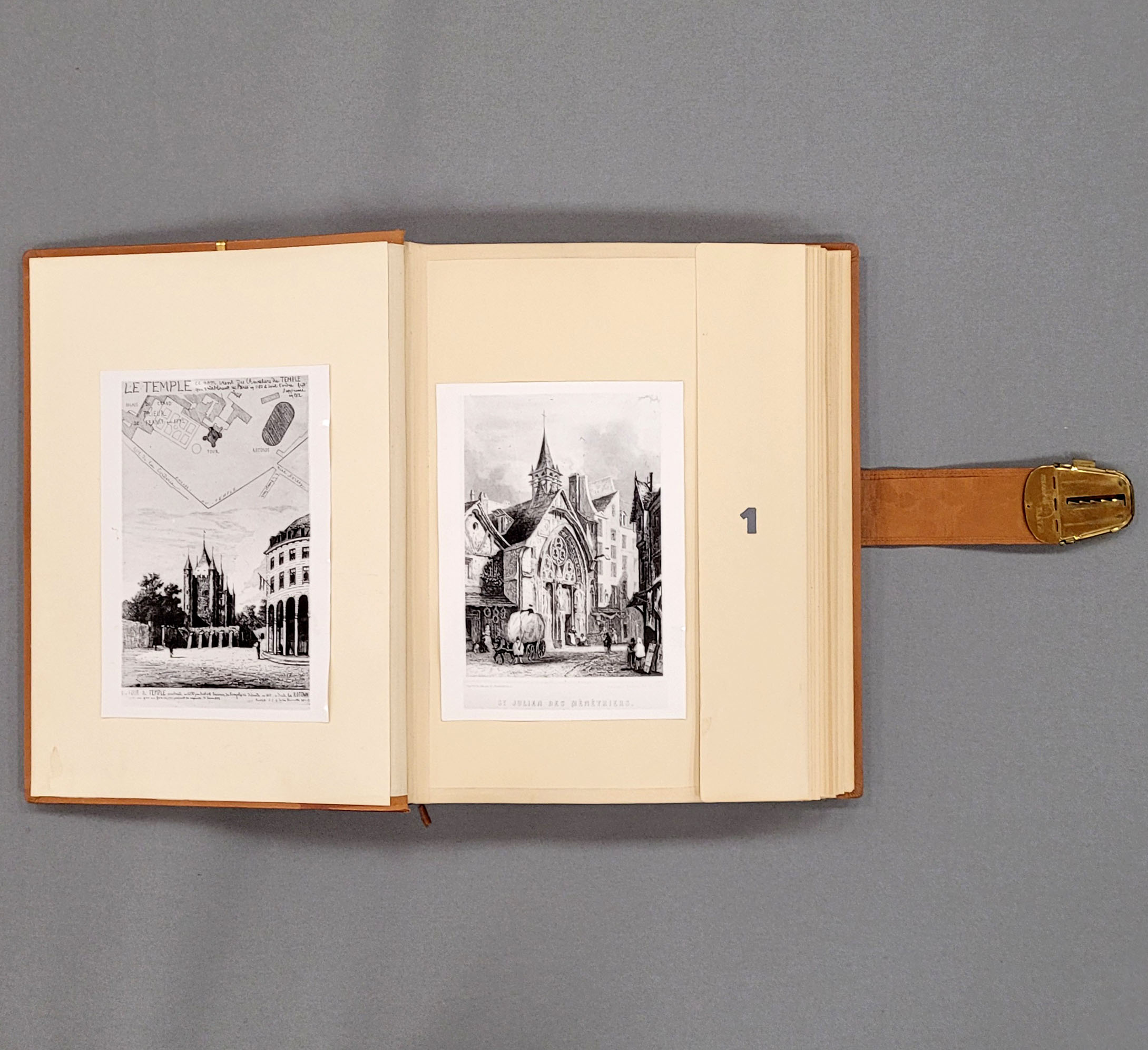 Los 34: Urkundenmappe des Komturritters Karl Flöck des Tempelherren-Ordens – Bild 2