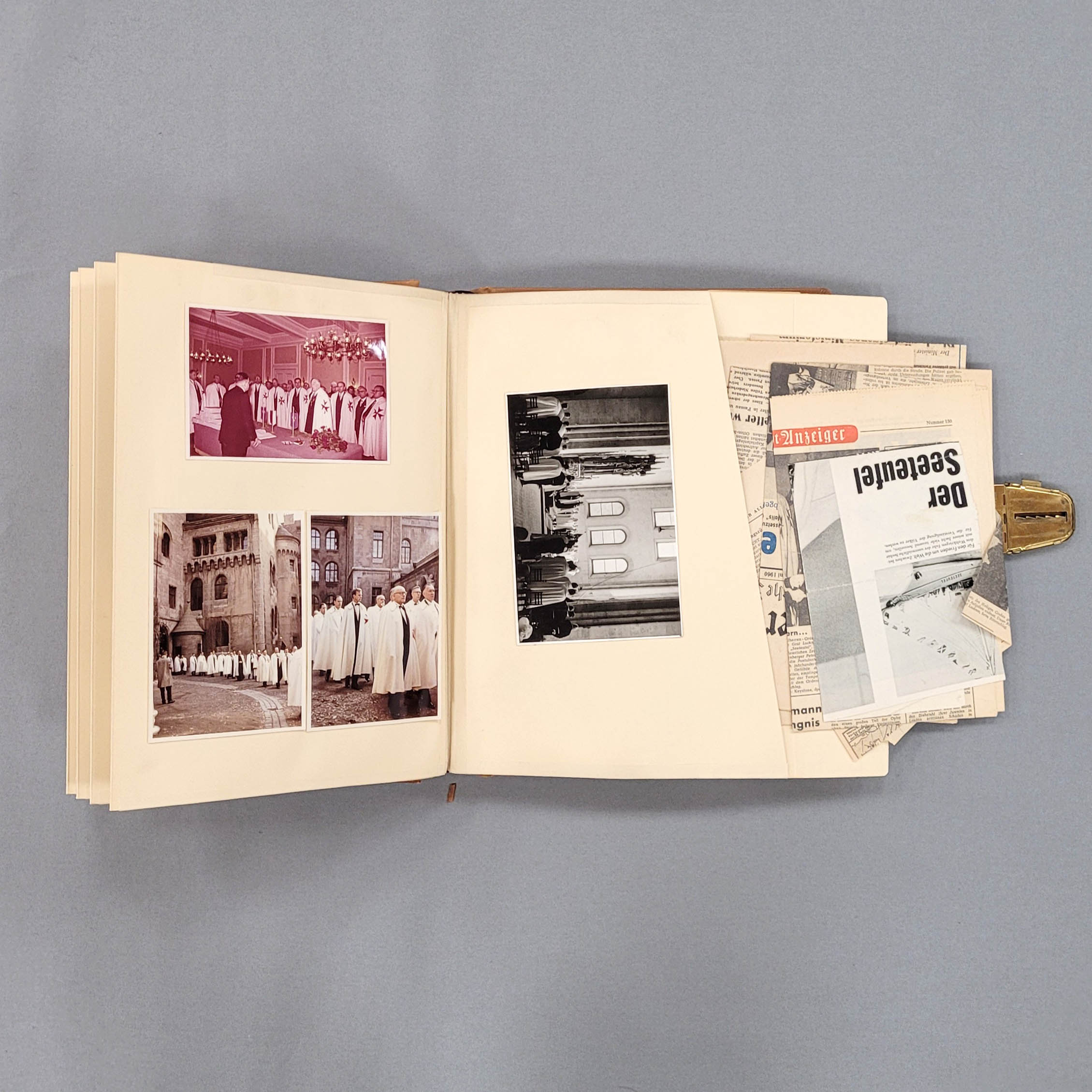 Los 34: Urkundenmappe des Komturritters Karl Flöck des Tempelherren-Ordens – Bild 4