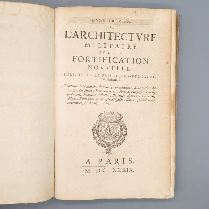 Los 4: [FREITAG, Adam]: L árchitecture militaire….
