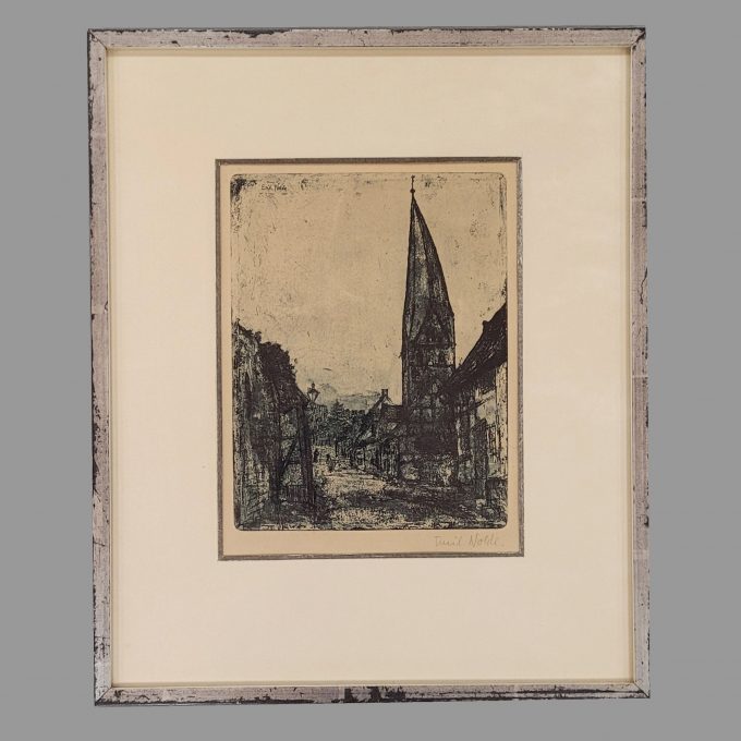 Los 404: NOLDE, Emil: Schiefer Turm in Soest