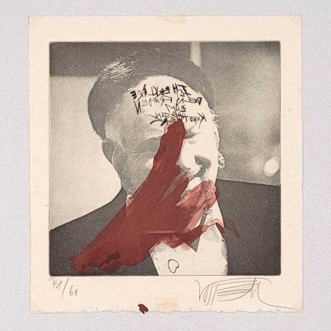 Los 407: VOSTELL, Wolf: Selbstbildnis – Bild 2