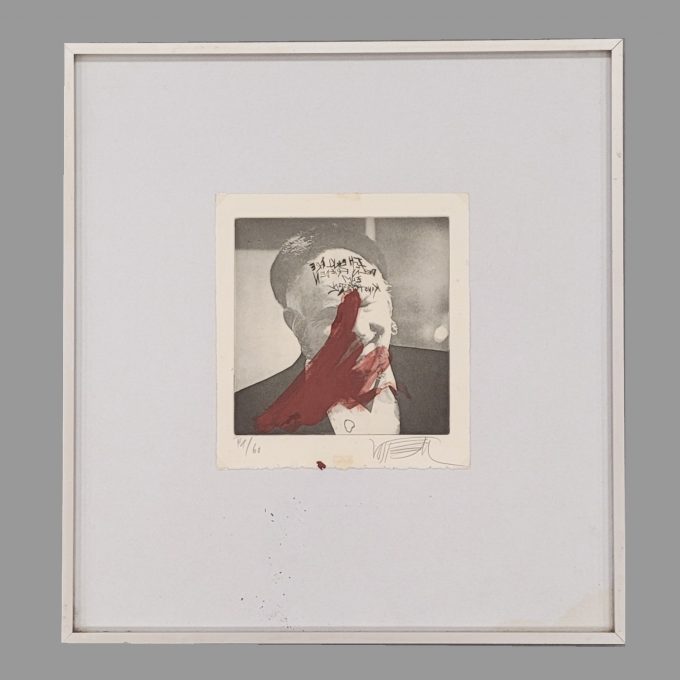 Los 407: VOSTELL, Wolf: Selbstbildnis