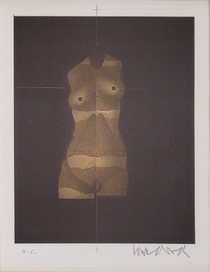 Los 420: WUNDERLICH, Paul: Goldener Torso – Bild 2