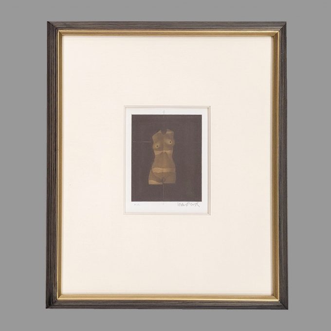 Los 420: WUNDERLICH, Paul: Goldener Torso