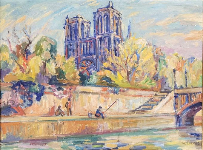 Los 484: KOLLER, Hermann: Notre-Dame in Paris – Bild 2
