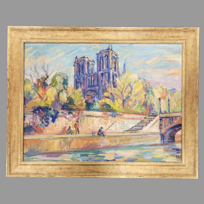Los 484: KOLLER, Hermann: Notre-Dame in Paris