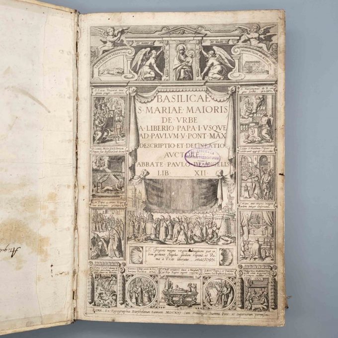 Los 5: Basilicae S. Mariae Maioris de urbe Angelis…descriptio et delinatio