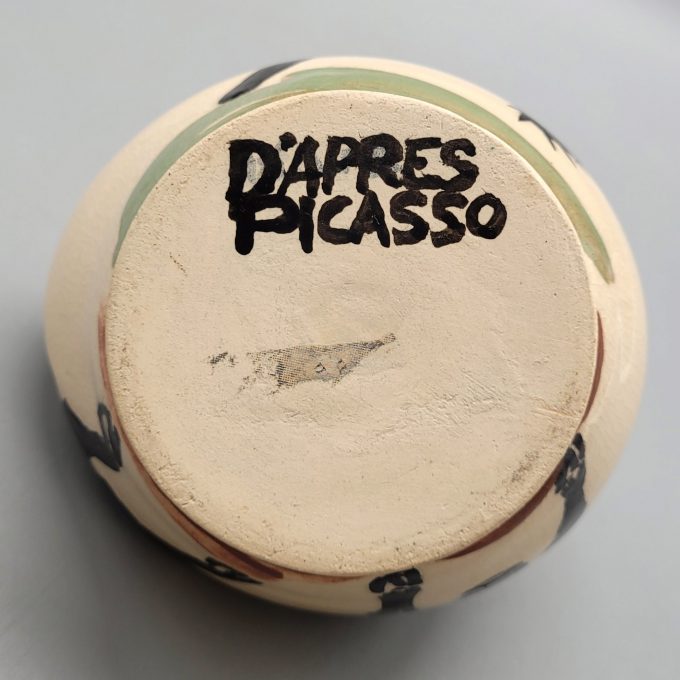 Los 517: PICASSO, Pablo: Vase mit einem Stier – Bild 4