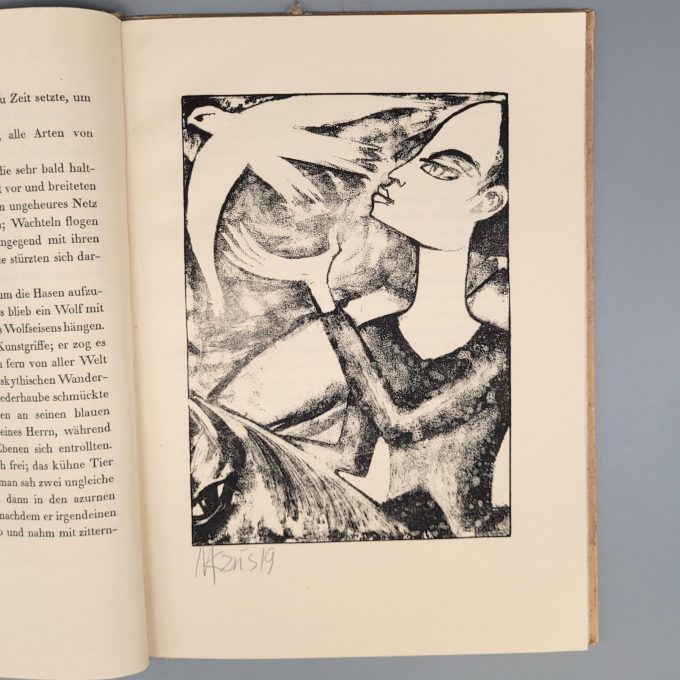 Los 532: KAUS, Max: Gustave Flaubert - Die Sage von Sankt Julian dem Gastfreien – Bild 2