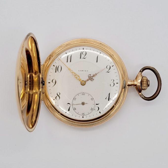 Los 580: Herrentaschenuhr Lancet