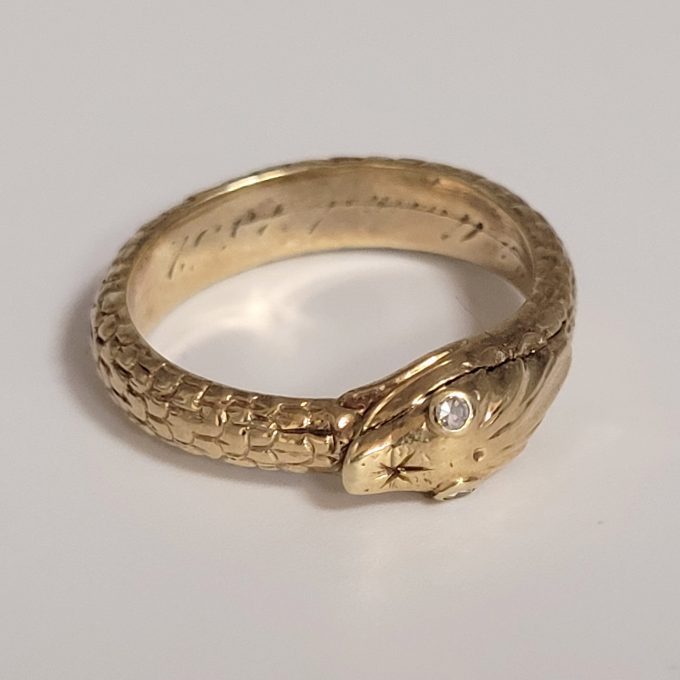 Los 592: Ring in Form einer Schlange – Bild 3