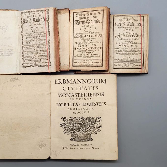Los 6: Erbmannorum Civitatis Monasteriensis…