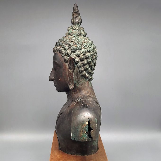 Los 709: Buddha-Büste – Bild 3