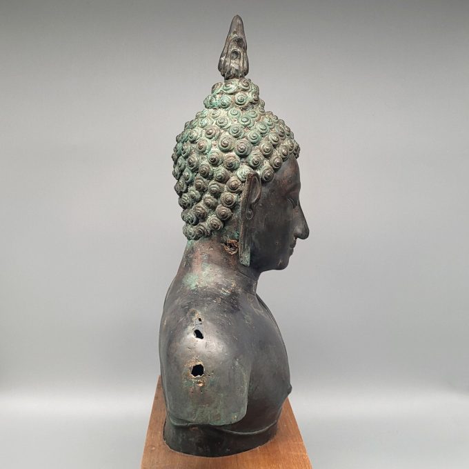 Los 709: Buddha-Büste – Bild 4