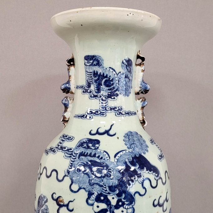 Los 717: Große Vase – Bild 2