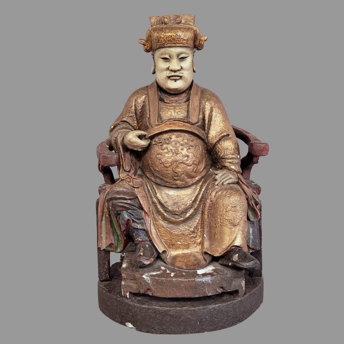 Los 718: Sitzende Wächterfigur