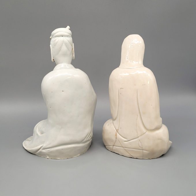 Los 729: Zwei sitzende Guanyin – Bild 2
