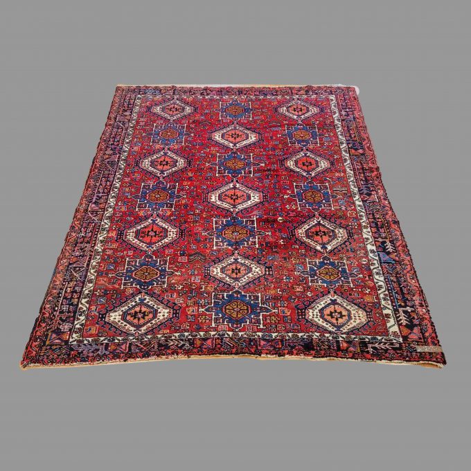 Los 766: Karadscha, um 1950, 379 x 293 cm, Zustand B/C