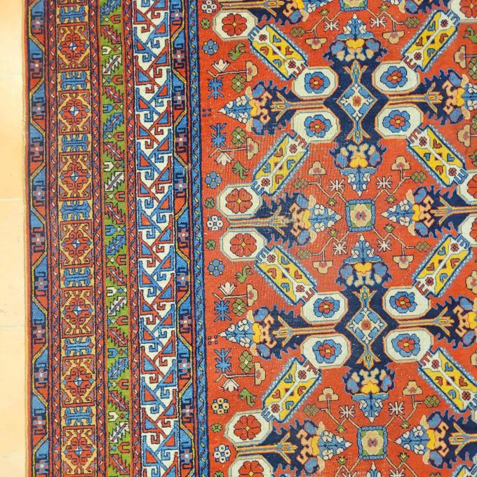 Los 769: Azerbaidschan, um 1940, 400 x 240 cm, Zustand D – Bild 3