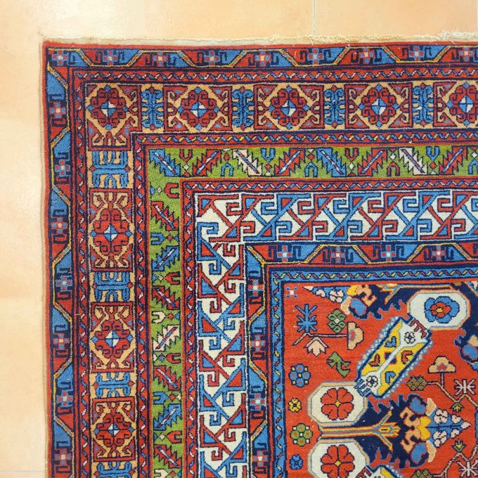 Los 769: Azerbaidschan, um 1940, 400 x 240 cm, Zustand D – Bild 4