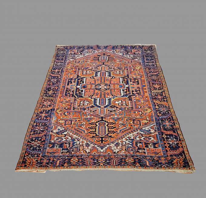 Los 772: Heriz, um 1930, 360 x 250 cm, Zustand C – Bild 5