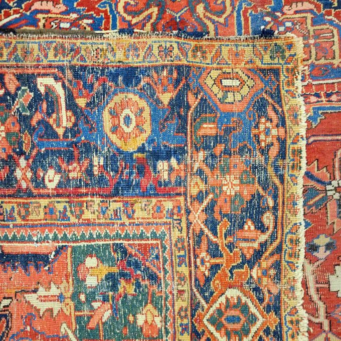 Los 774: Heriz, um 1900, 347 x 250 cm, Zustand D – Bild 2