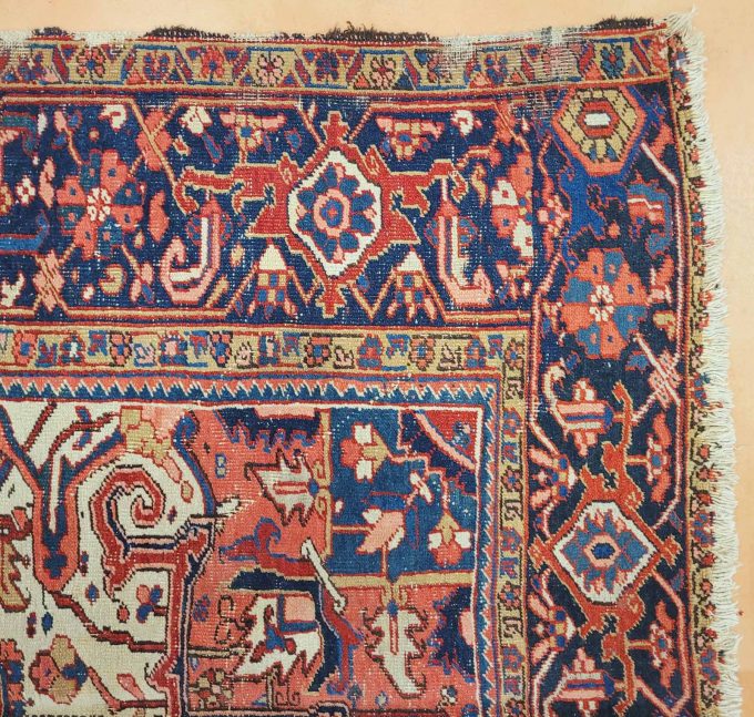 Los 774: Heriz, um 1900, 347 x 250 cm, Zustand D – Bild 4